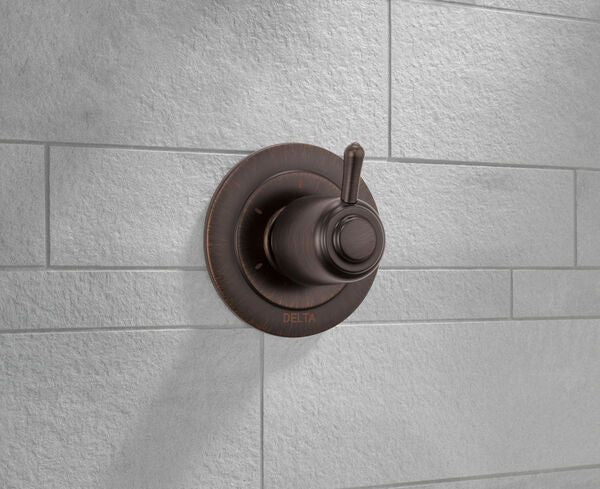 DELTA FAUCET Delta Faucet T11800-RB 4-1/2 Diameter Venetian Bronze 3-Setting 2-Port Diverter Trim