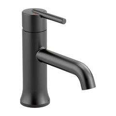 DELTA FAUCET Delta Faucet 559LF-BLLPU Trinsic Single Handle Monoblock Bathroom Sink Faucet in Matte Black