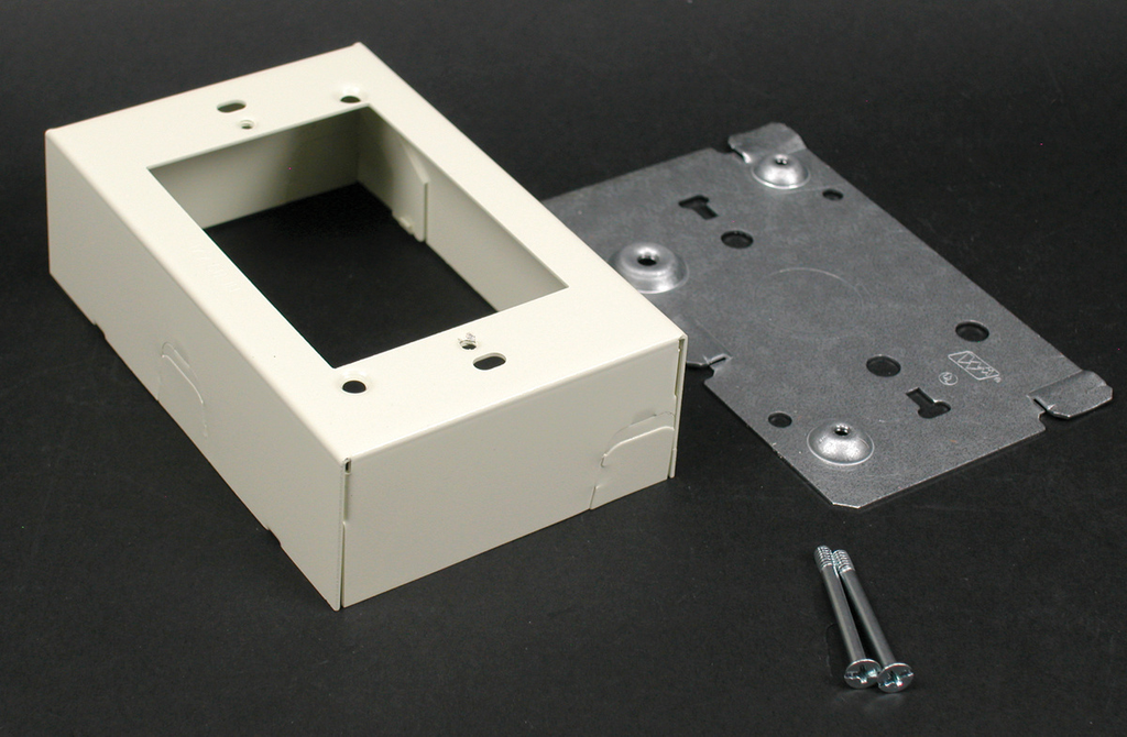 LEGRAND Legrand V5741 Wiremold 1 Channel Raceway Switch and Receptacle Box 4-5/8 x 2-13/16 x 1-3/8