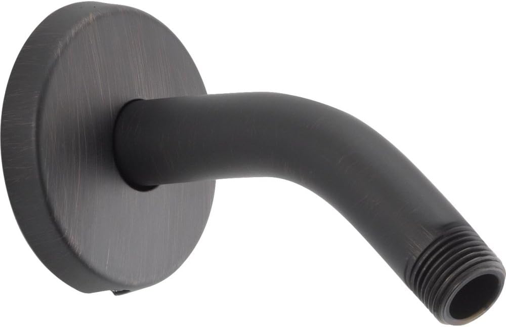 DELTA FAUCET Delta Faucet U4993-RB 6-Inch Shower Arm and Flange Venetian Bronze