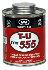 JC WHITLAM Whitlam TU16 TU-Type 555 16 oz PVC Yellow Pipe Joint Compound
