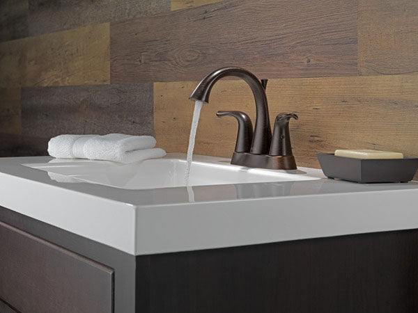 DELTA FAUCET Delta Faucet 2538-MPU-DST Lahara Chrome 1.2 GPM Centerset Bathroom Sink Faucet