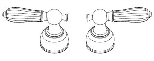 DELTA FAUCET Delta Faucet H212SS Por Lever Handle Kit