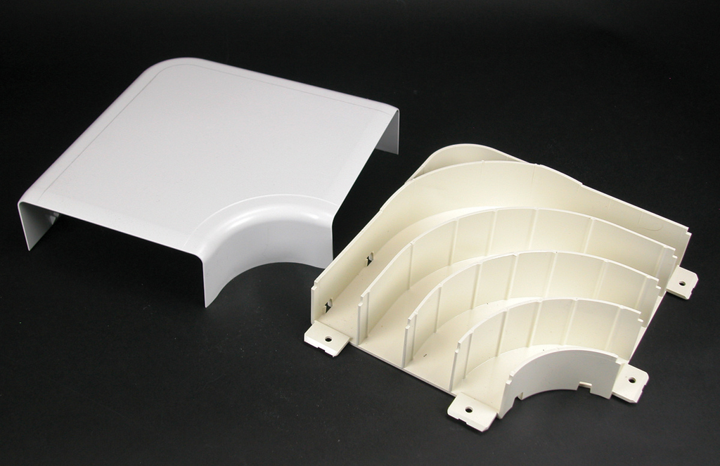 LEGRAND Legrand 5411FO Wiremold 7-25/32 Flat Elbow 90 degree
