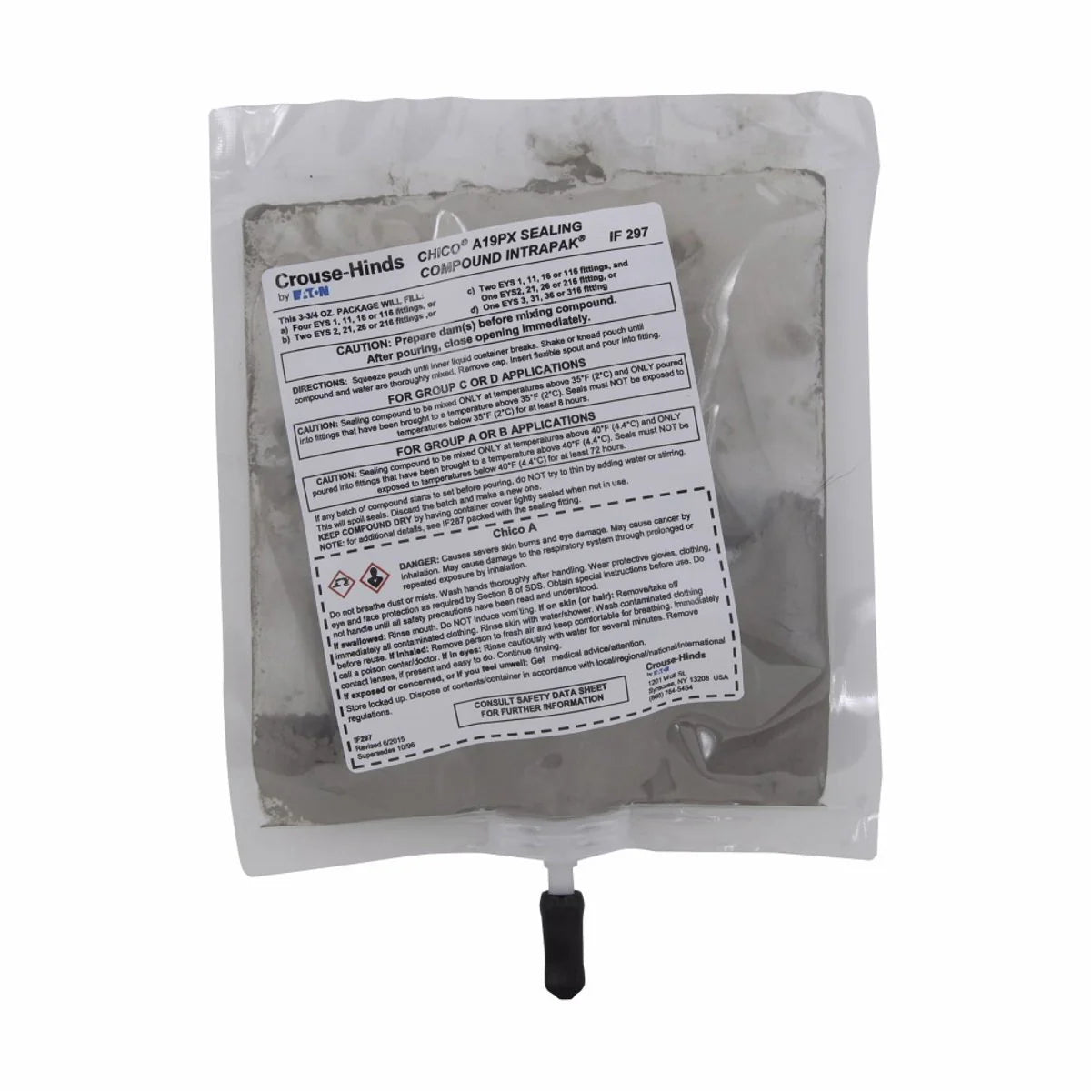 EATON Crouse-Hinds CHICOA19PX Pouch Sealing Compound 5 Cu In