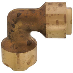 MUELLER STREAMLINE Mueller Streamline ACP02717 Refrigerant Brass Push 90-Degree Elbow 1/2 inches OD
