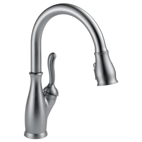 DELTA FAUCET Delta 9178-AR-DST Leland Single Handle Pull-Down Kitchen Faucet with ShieldSpray Technology