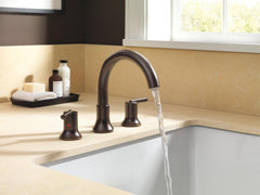 DELTA FAUCET Delta Faucet T2759-RB Trinsic Two Handle Roman Tub Faucet in Venetian Bronze (Trim Only) R2707