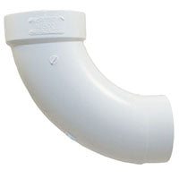 NIBCO FITTINGS 4807-2-LT PVC DWV 90-Degree Long Turn Street Elbow