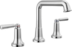 DELTA FAUCET Delta Faucet 3536-MPU-DST Saylor Two Handle Widespread Bathroom Sink Faucet in Chrome