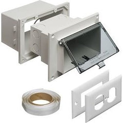 ARLINGTON Arlington DVB1C Low Profile Inbox with Adapter Sleeve Vertical with Weatherproof Cover