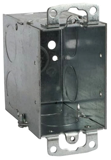 ABB INSTALLATION PRODUCTS ABB CY-3/4 Gangable Switch Box 18 cu-in Capacity 1 Gang 1 Outlet 5 Knockouts