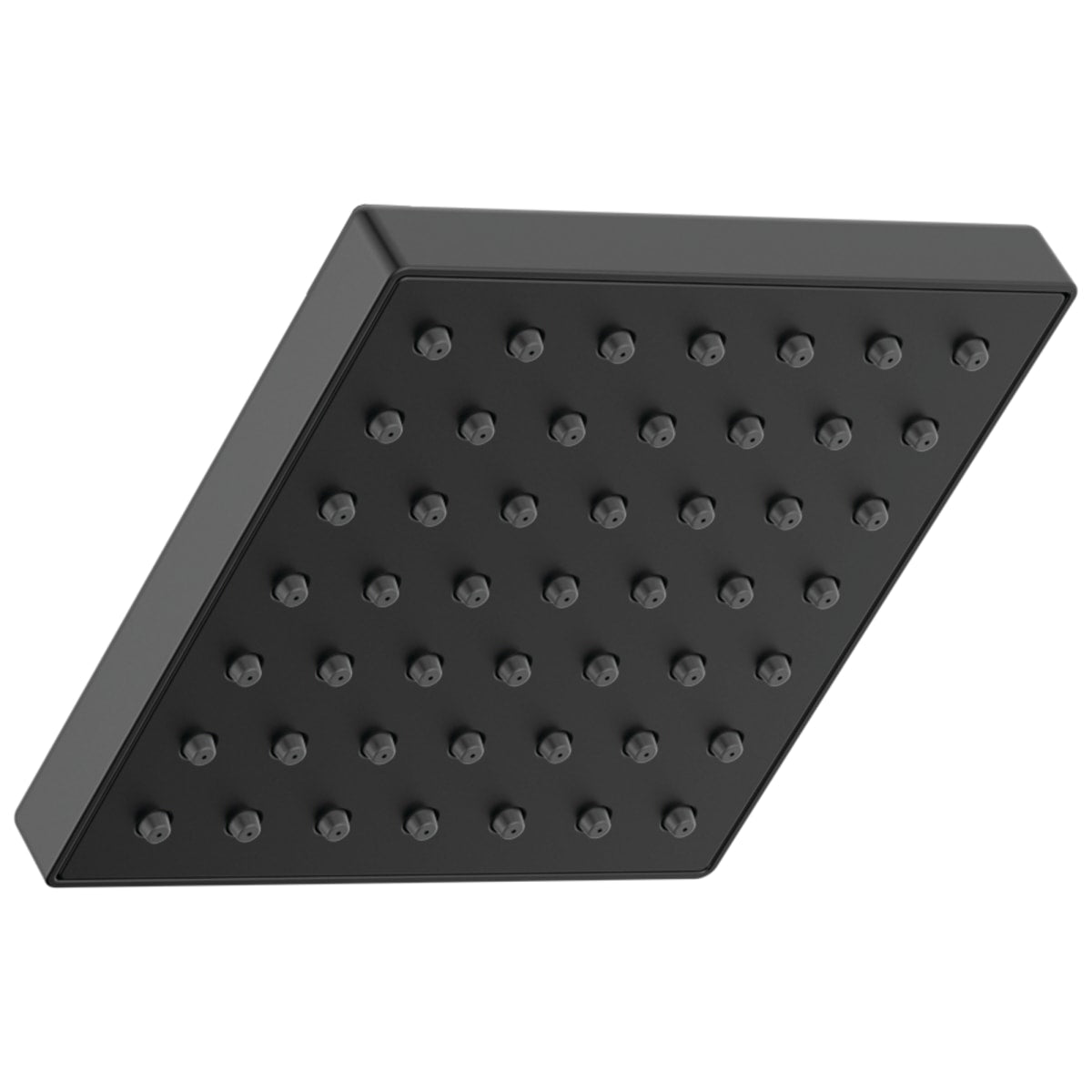 DELTA FAUCET Delta RP101846BL Modern: Square Showerhead in Matte Black