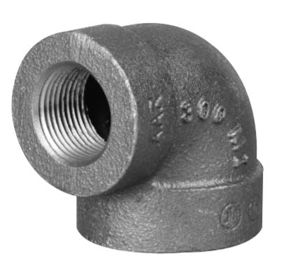 ASC ENGINEERED SOLUTIONS Ward Manufacturing 1.B300L Straight 90 Deg Pipe Elbow 1 In 300 lb