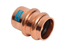 MUELLER STREAMLINE Mueller RP07006 ACR Press Cap, 1/2 OD (P) Copper