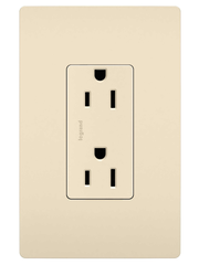 LEGRAND Pass & Seymour 885LA Duplex Type Thermoplastic Material Light Almond 5-15R