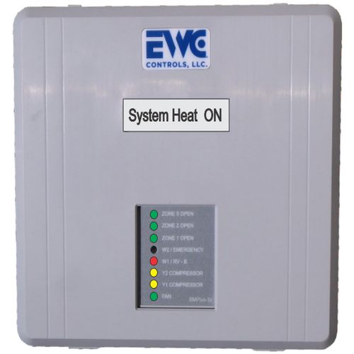 EWC CONTROLS Ews Controls BMPLUS-6Z BMPLUS-6Z 3 Heat/2 Cool Heat Pump & Dual Fuel 6-Zone Control Panel