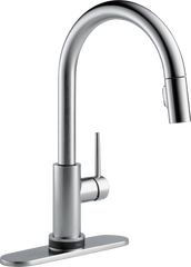 DELTA FAUCET Delta 9159TL-AR-DST Trinsic Kitchen Faucet with Touchless Technology