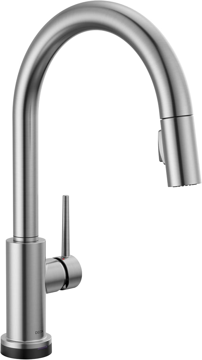 DELTA FAUCET Delta 9159TL-AR-DST Trinsic Kitchen Faucet with Touchless Technology