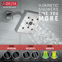 DELTA FAUCET Delta T14467 Ara Single Handle 1-Function Tub and Shower Trim 1.75 gpm