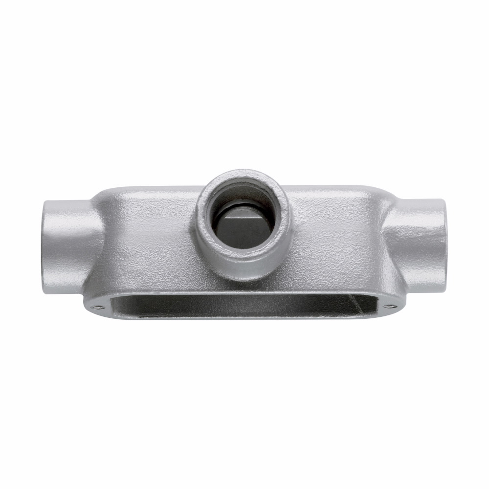EATON Crouse-Hinds T100M 1 T-Style Conduit Body Form-5 Malleable Iron