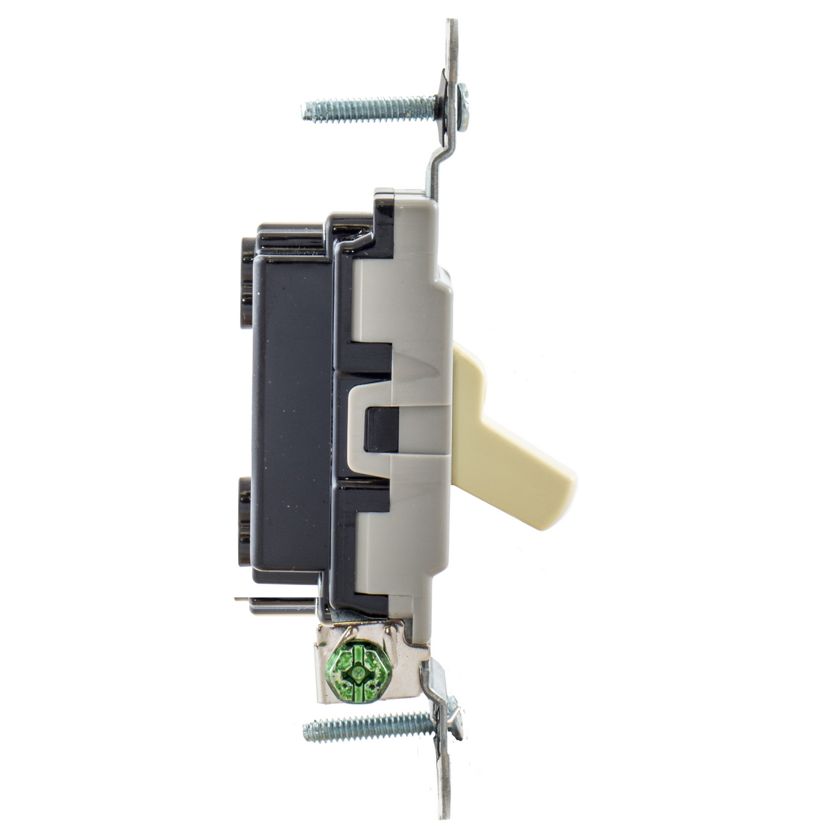HUBBELL Hubbell CSB120I 20 Amp 120/277 VAC 1-Pole Ivory Toggle Switch