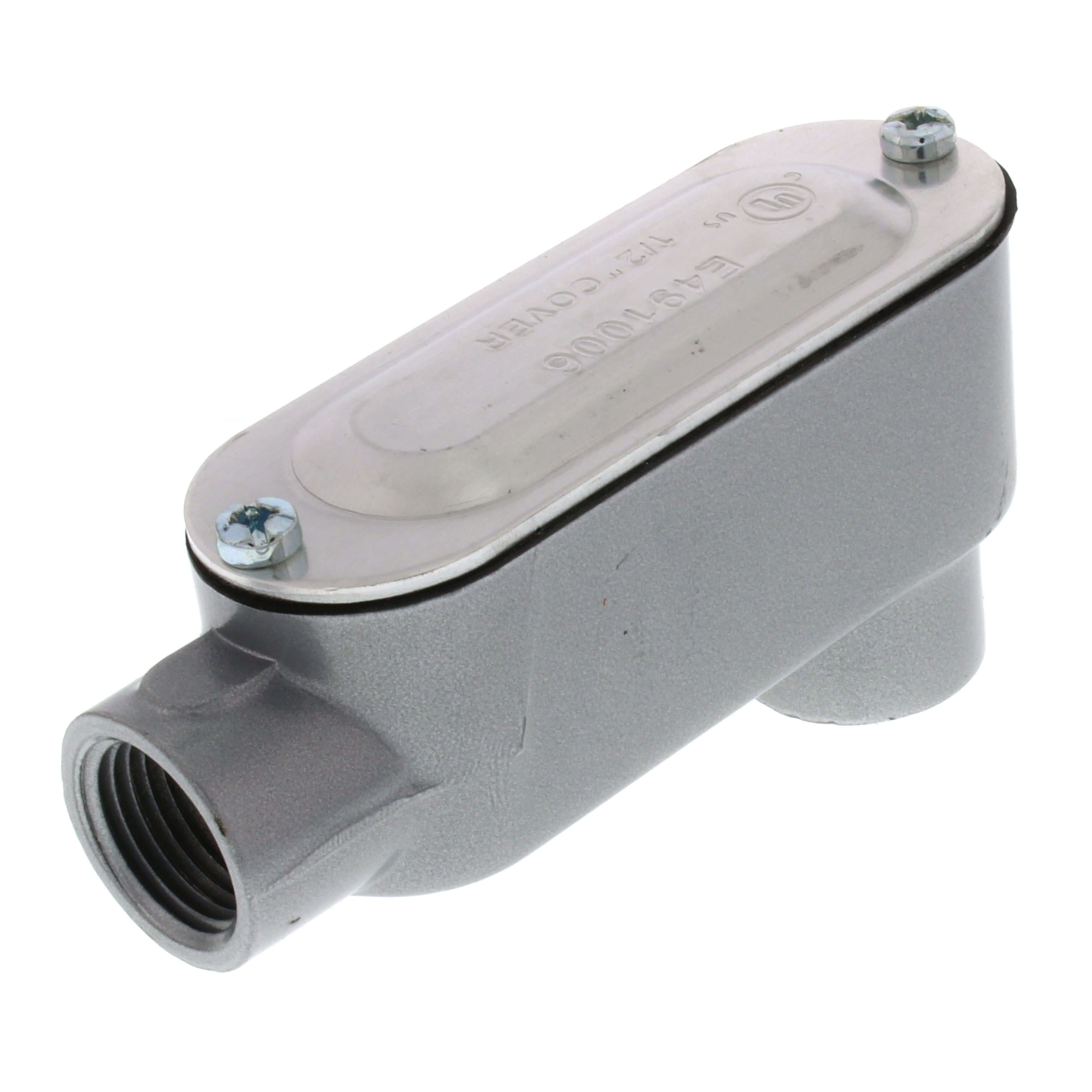 SOUTHWIRE Southwire LB1CG Rigid Conduit Body with Cover and Gasket 1/2 inch Hub Replacement MPN