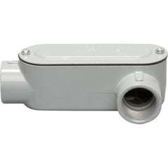SOUTHWIRE Topaz LL3CG 1 Rigid Conduit Body with Cover and Gasket, Threaded LL Type