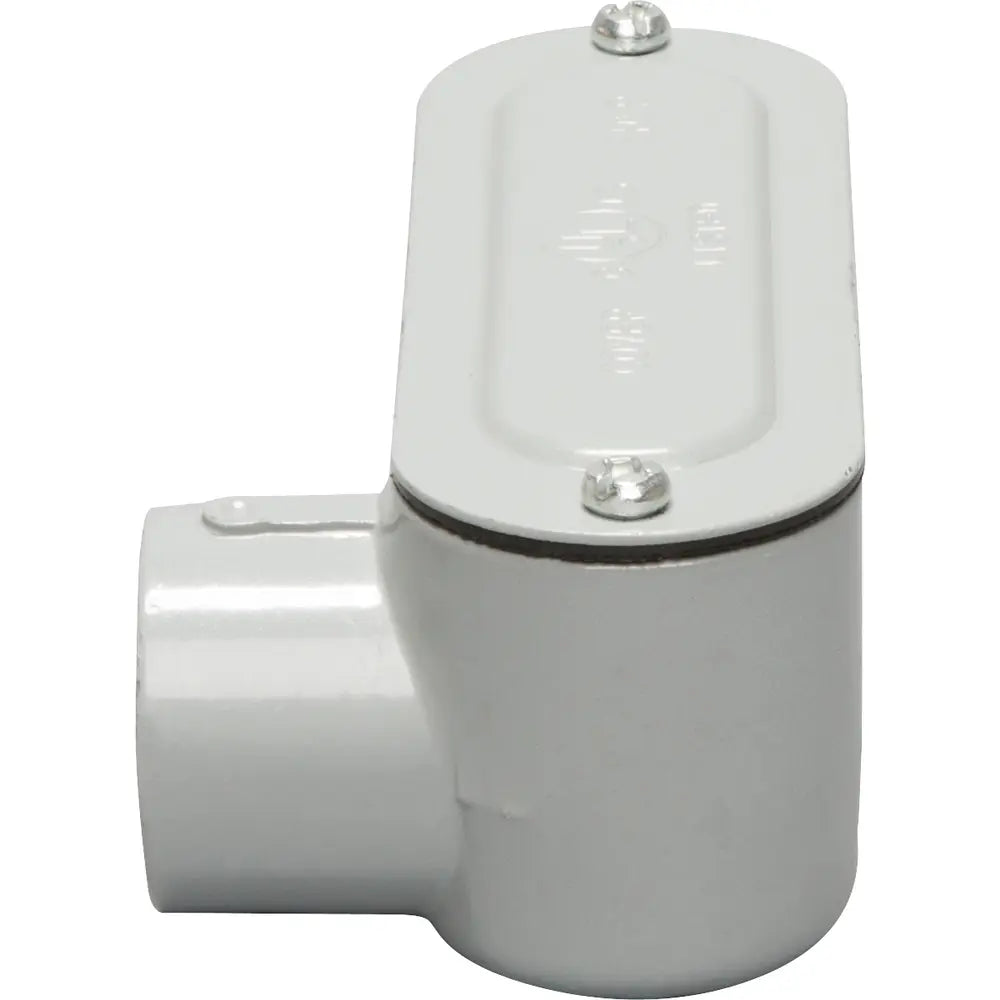 SOUTHWIRE Topaz LL3CG 1 Rigid Conduit Body with Cover and Gasket, Threaded LL Type