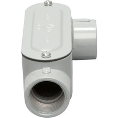 SOUTHWIRE Topaz LL3CG 1 Rigid Conduit Body with Cover and Gasket, Threaded LL Type