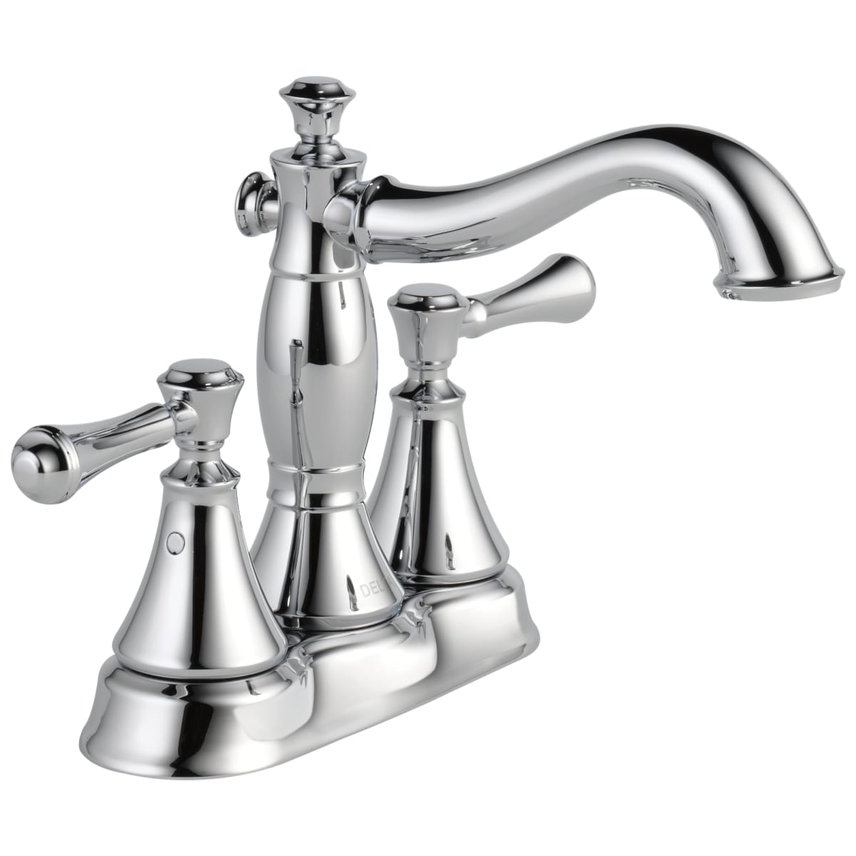 DELTA FAUCET Delta 2597LF-MPU Two Handle Centerset Bathroom Faucet - Metal Pop-Up