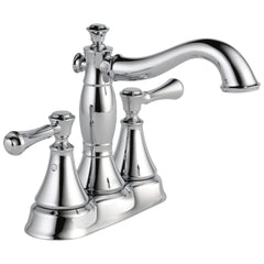 DELTA FAUCET Delta 2597LF-MPU Two Handle Centerset Bathroom Faucet - Metal Pop-Up