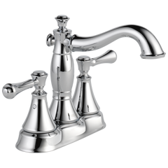 DELTA FAUCET Delta 2597LF-MPU Two Handle Centerset Bathroom Faucet - Metal Pop-Up