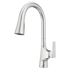 PFISTER Price Pfister GT529NRB Norden Kitchen Faucet with Pull Down Sprayer, Single Handle, High Arc