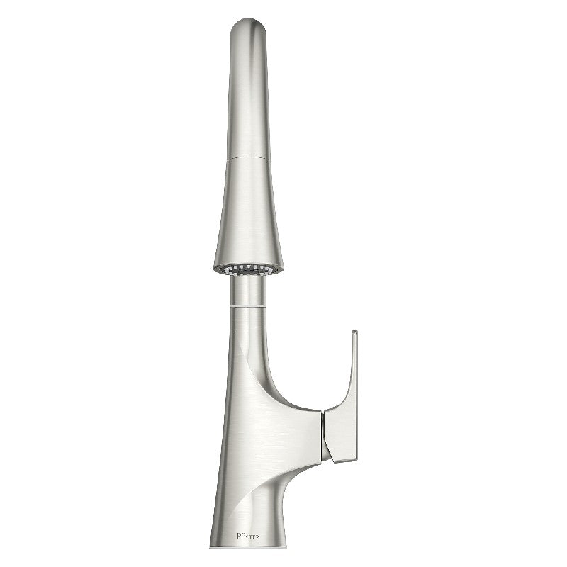PFISTER Price Pfister GT529NRB Norden Kitchen Faucet with Pull Down Sprayer, Single Handle, High Arc
