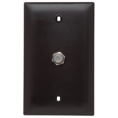 LEGRAND Legrand TPCATV P&S Brown 1G WP With 1-F Coax Conn