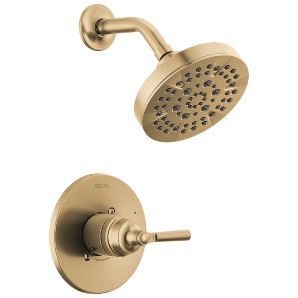 DELTA FAUCET Delta T14235-CZ Monitor 14 Series Shower Trim 1 Function