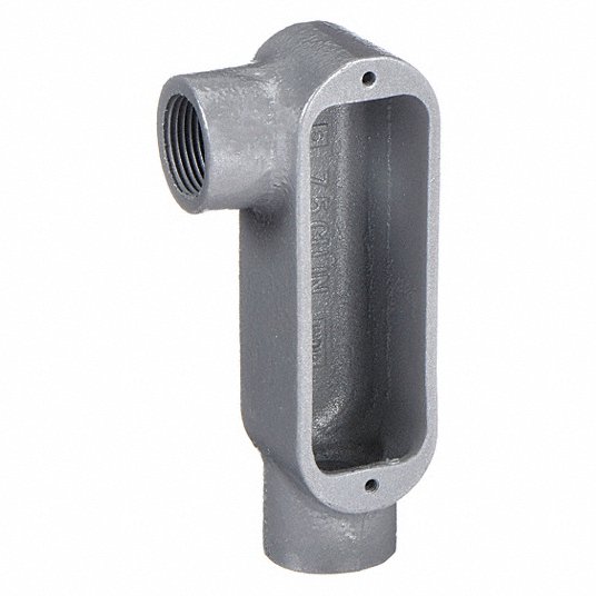 KILLARK Killark OLR-3M Conduit Outlet Body Iron O-Series 1 inches LR Hub