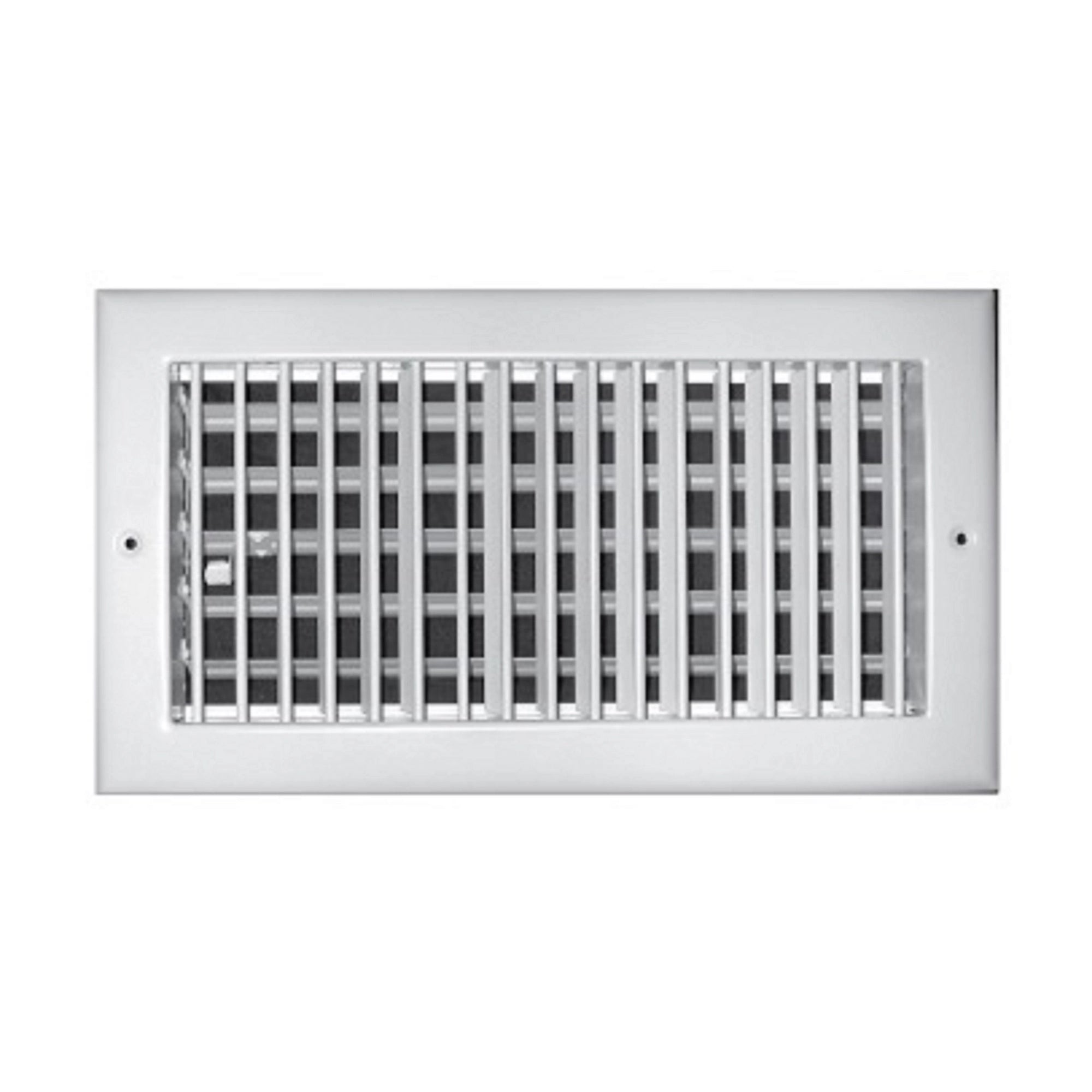 TRUAIRE TRUaire A210VM12X08 Adjustable Aluminum 1-Way Air Register for Wall or Ceiling - 12 inches by 8 inches