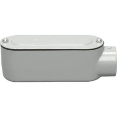 SOUTHWIRE Topaz LL2CG 3/4 Rigid Conduit Body with Cover and Gasket, Threaded LL Type