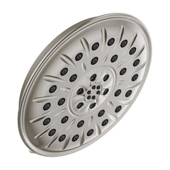 DELTA FAUCET Delta 52487 Showerhead Universal Showering Components 3 Function Round with H2Okinetic Technology 8-1/4 Inch 1.75 Gallons per Minute