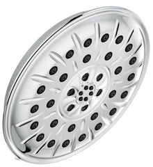 DELTA FAUCET Delta 52487 Showerhead Universal Showering Components 3 Function Round with H2Okinetic Technology 8-1/4 Inch 1.75 Gallons per Minute