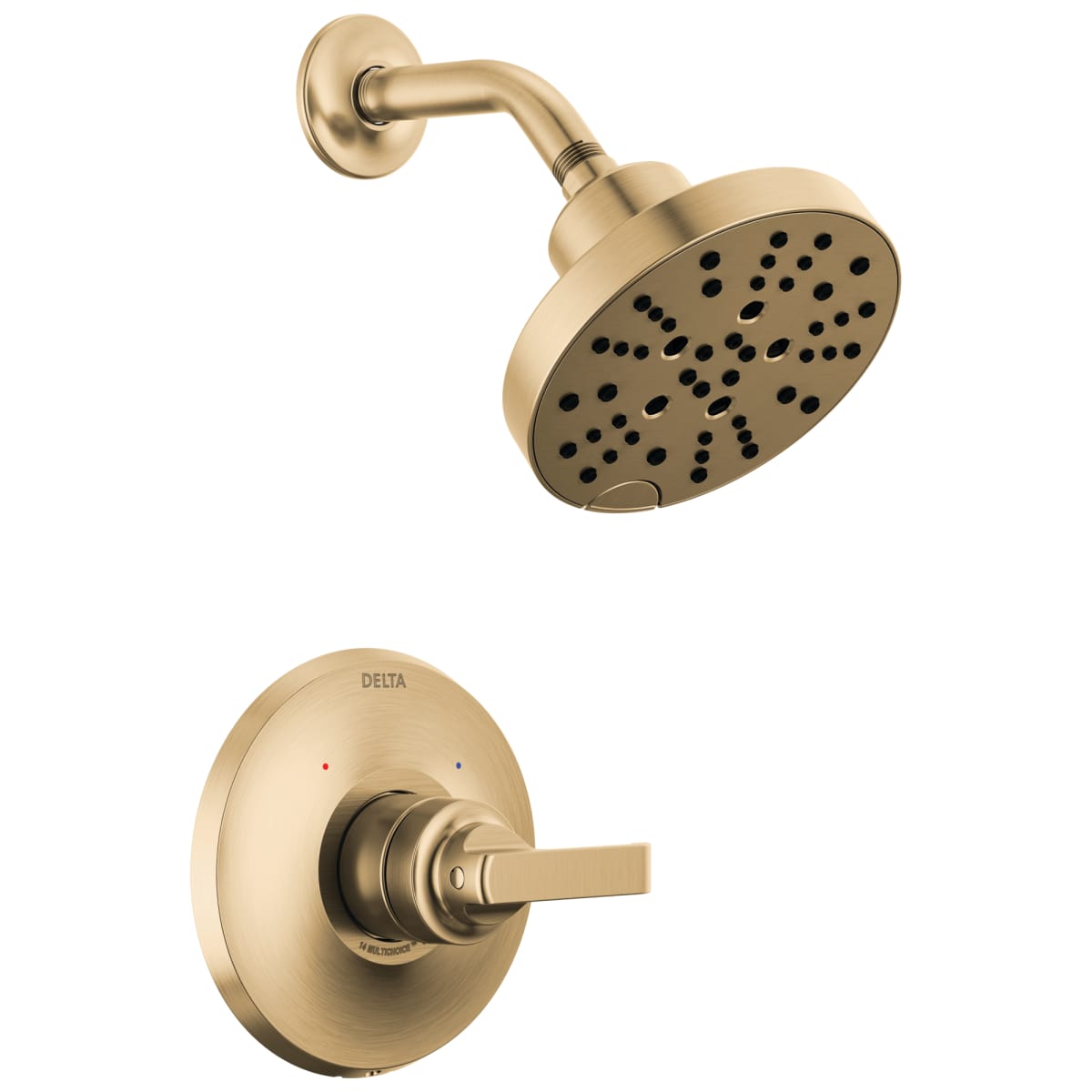 DELTA FAUCET Delta T14289-CZ-PR Tetra 14 Series Shower Trim