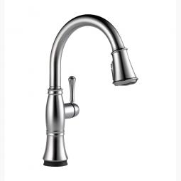 DELTA FAUCET Delta 9197T-AR-PR-DST Cassidy Kitchen Faucet with Touch2O Technology 8 Inch Spread Replacement MPN