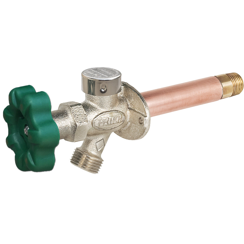 PRIER PRODUCTS Prier Products P-164X04 residential quarter-turn anti-siphon wall hydrant 4 x 1/2 in.