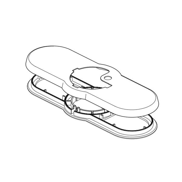 DELTA FAUCET DELTA RP100958SS Dorval Escutcheon W/ Gasket