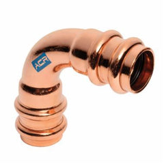 MUELLER INDUSTRIES Mueller Streamline RP02728 Elbow, 3/4 in Press x 3/4 in Press