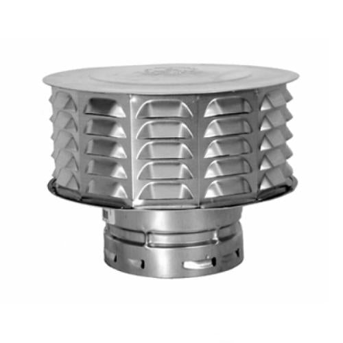 HART & COOLEY Hart & Cooley 4ECW VENT PIPE: 4 RAIN/VENTILATION SNAP-LOCK CAP