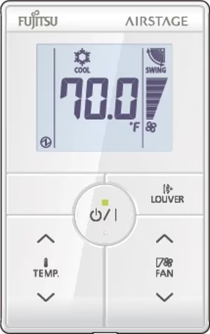 FUJITSU Fujitsu UTY-RHRY Simple Remote Controller