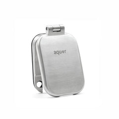 AQUOR AQUOR MC-V2P PREMIUM HYDRANT COVER BRUSHED STAINLESS V2+